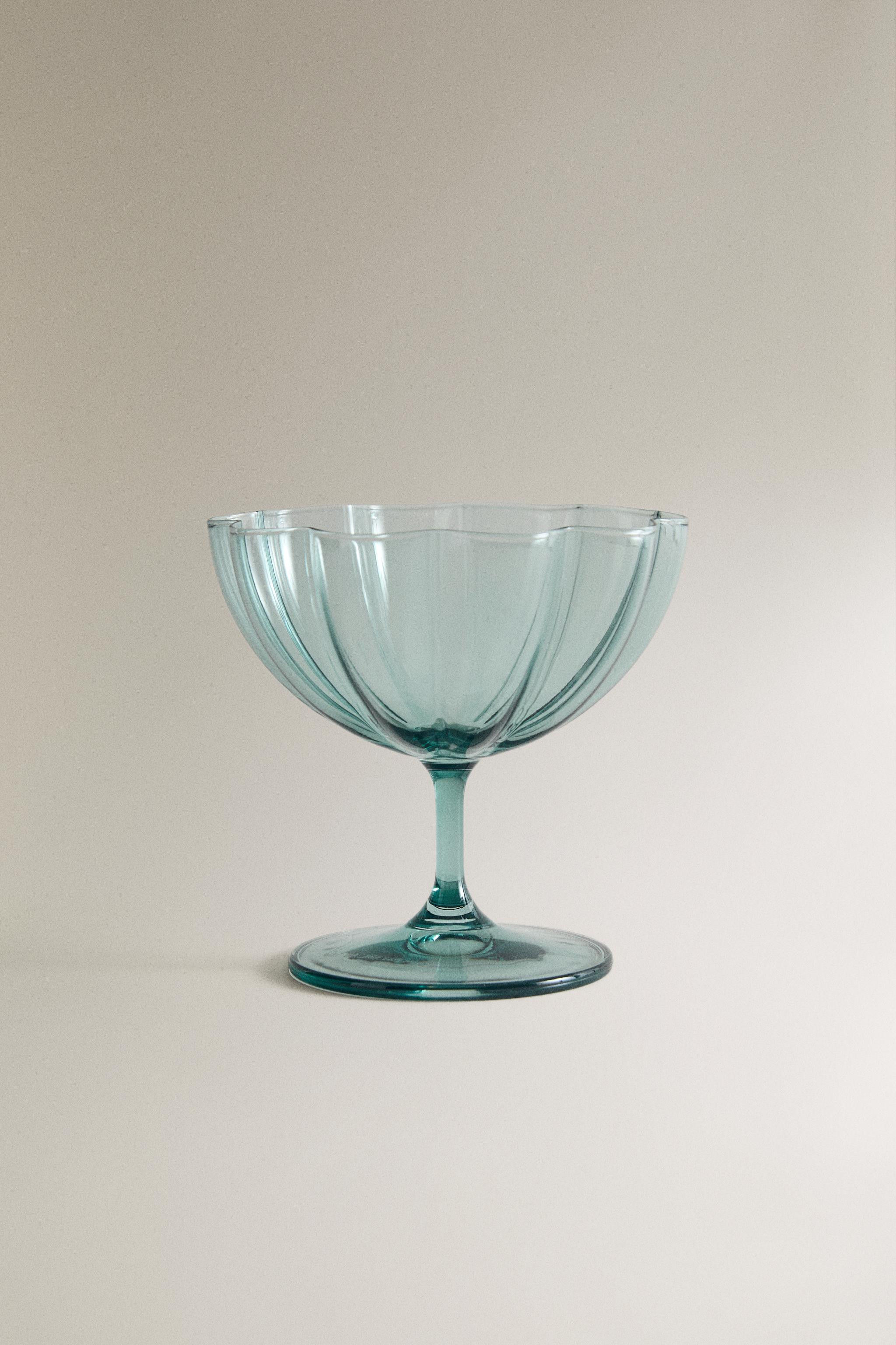 WAVY GLASS ICE-CREAM CUP | Zara US