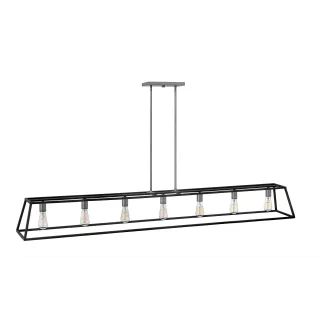 7 Light 1 Tier Linear Chandelier from the Fulton Collection | Build.com, Inc.