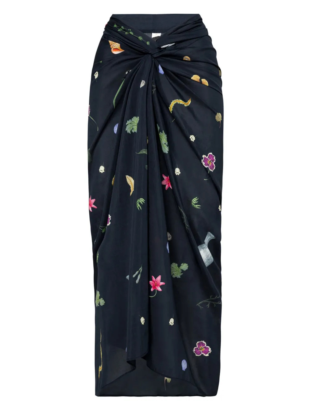 Agua By Agua Bendita Lavanda Tesoro floral-print Pareo  - Farfetch | Farfetch Global