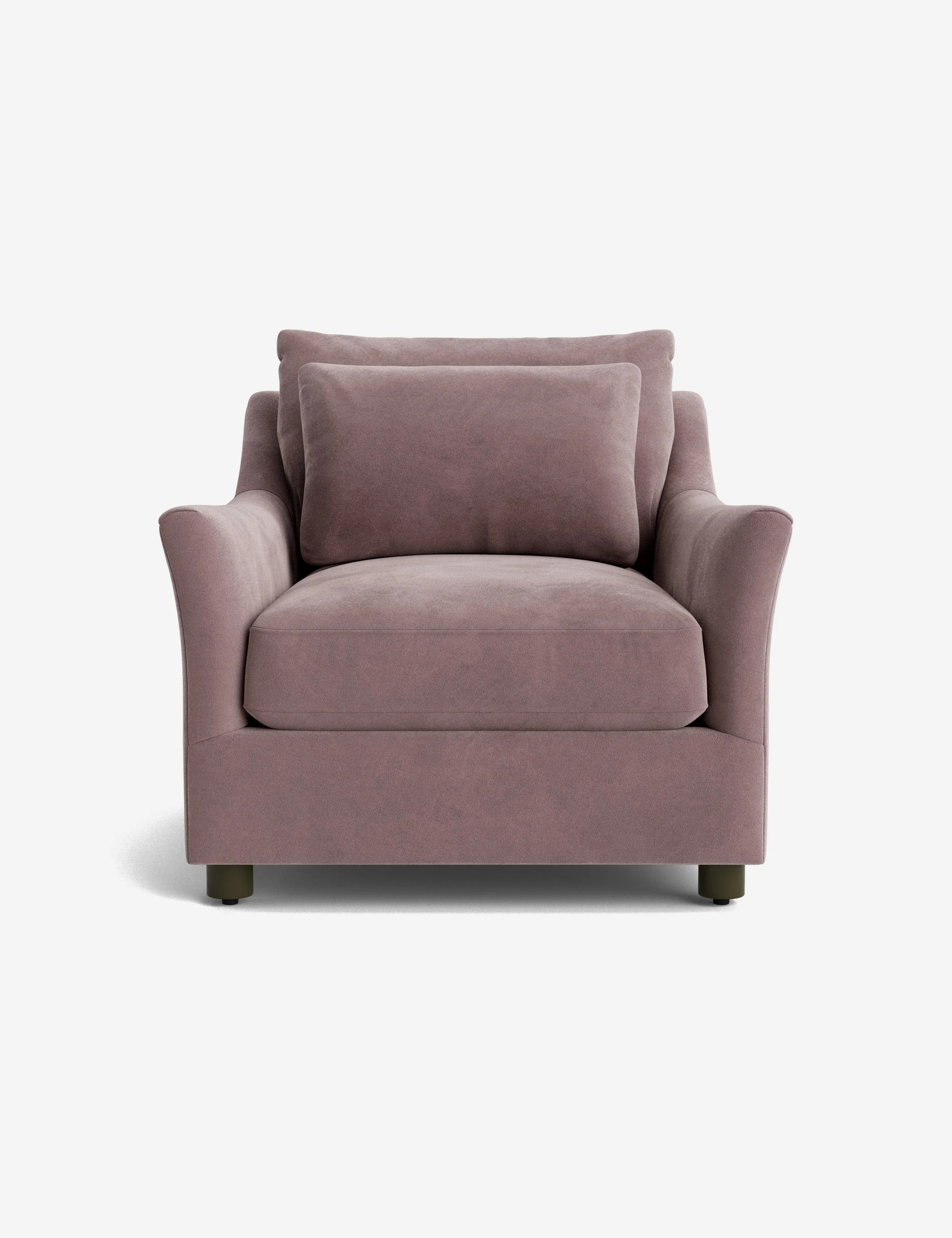 Niven Accent Chair, Lavender Vintage Velvet | Lulu and Georgia 