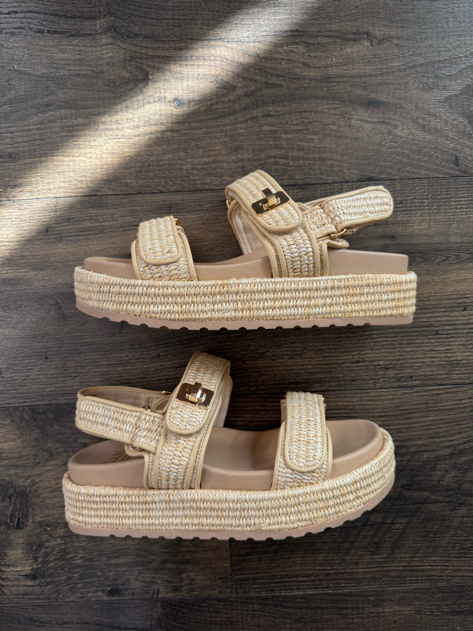 Walmart sandals inspired by Steve Madden raffia! Only $28 // xo 

#LTKShoeCrush #LTKWatchNow #LTKStyleTip