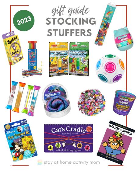 Some unique stocking stuffer ideas, lots of hands on play options too! 

#LTKGiftGuide #LTKHoliday #LTKkids