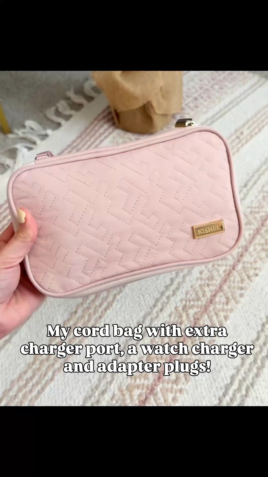 I always pack my cord bag with extra charger ports, my travel Apple Watch charger and converter plugs.

#LTKTravel #LTKOver40 #LTKSeasonal