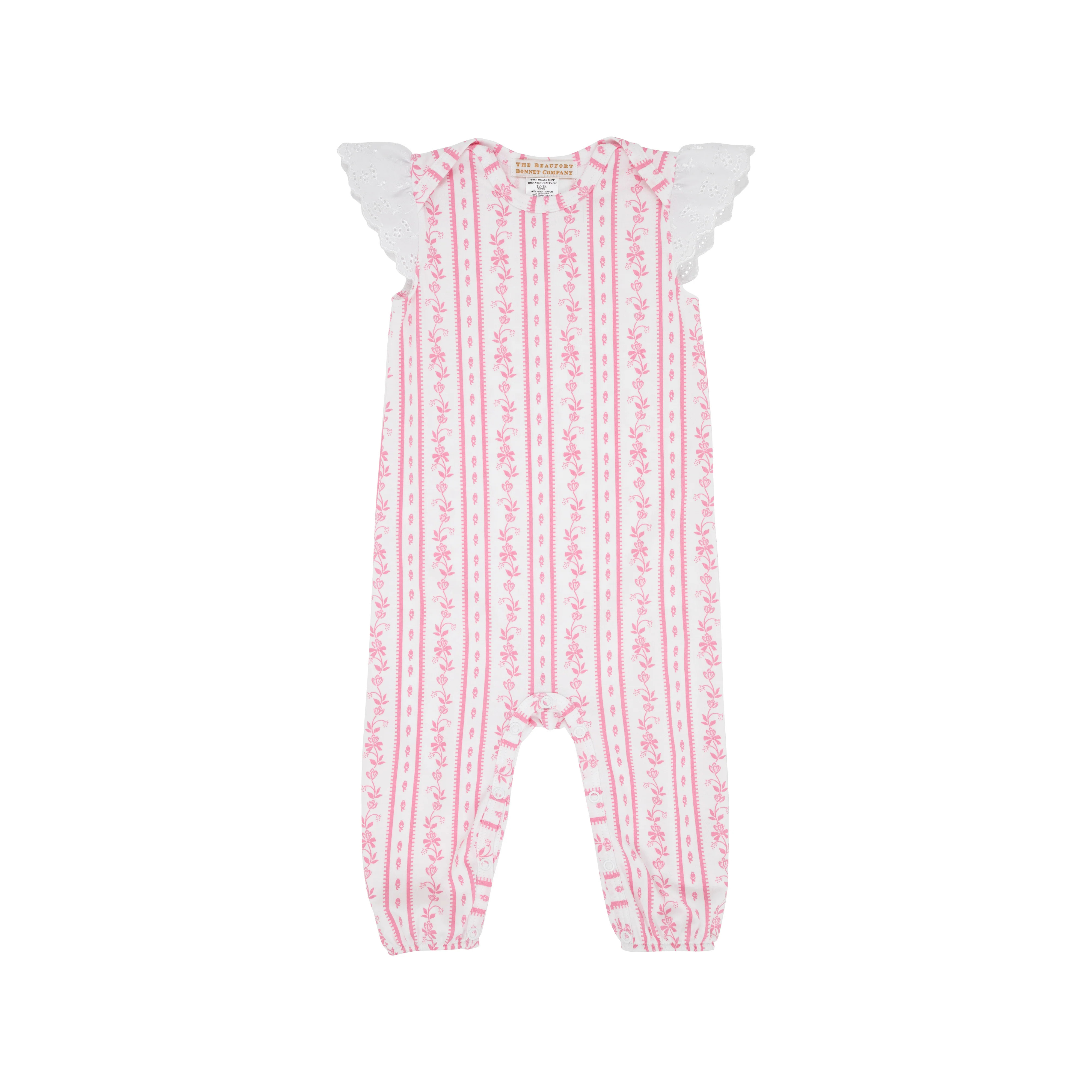 Wendy's Warm Onesie - French Country Coterie with Eyelet Angel Sleeve | The Beaufort Bonnet Company