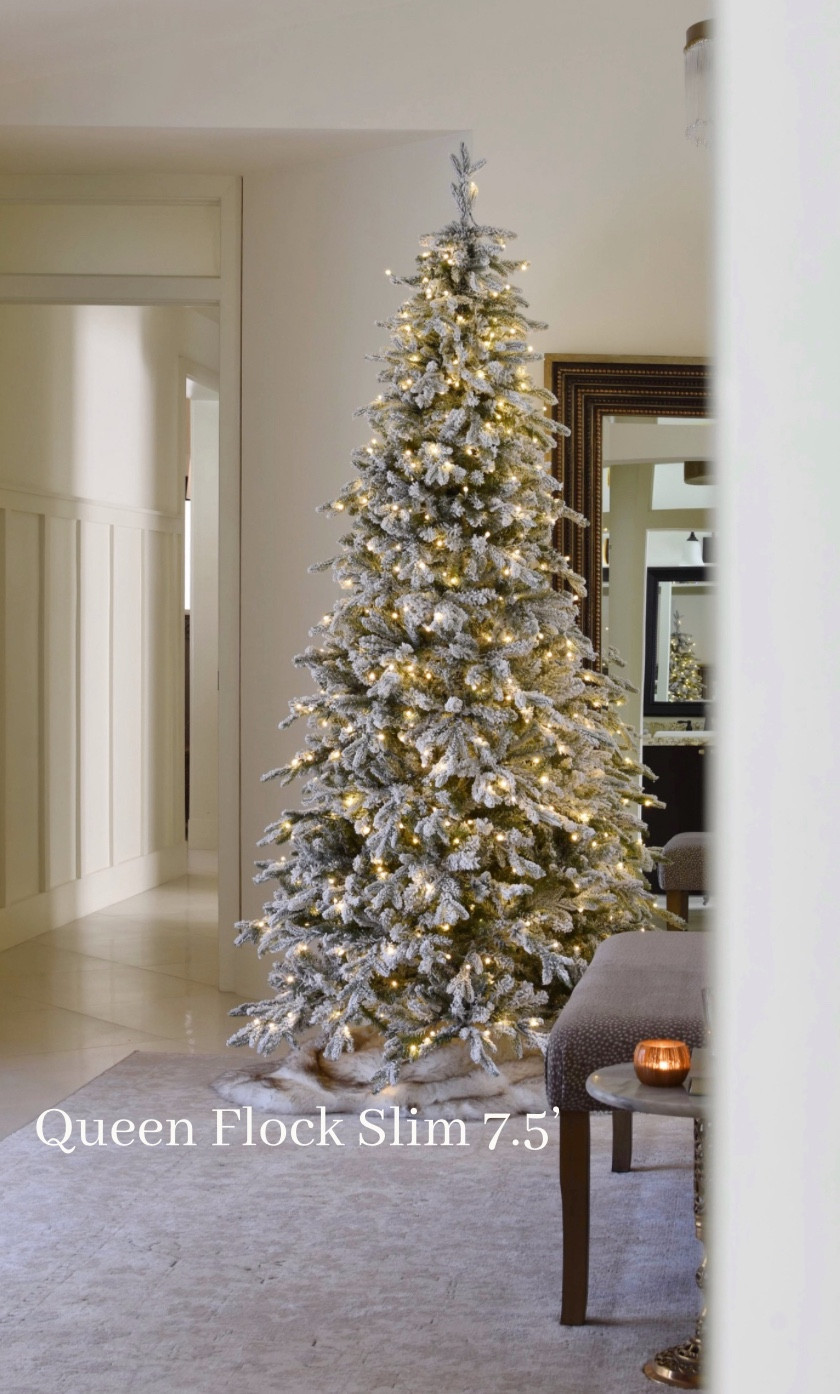 Flocked Christmas Tree. Christmas Decor. 

#LTKhome #LTKSeasonal #LTKHoliday