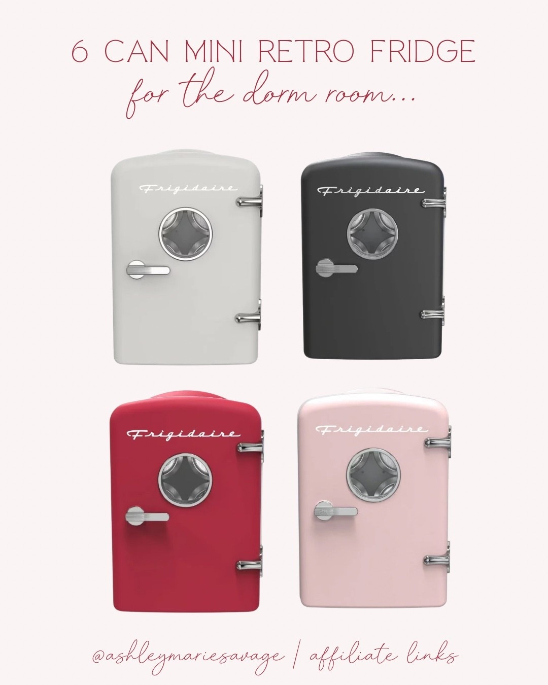 Mini fridge for the dorms!! So cute!! Also found these other mini fridges that have a freezer!

#LTKHome #LTKfoodie #LTKgrwm