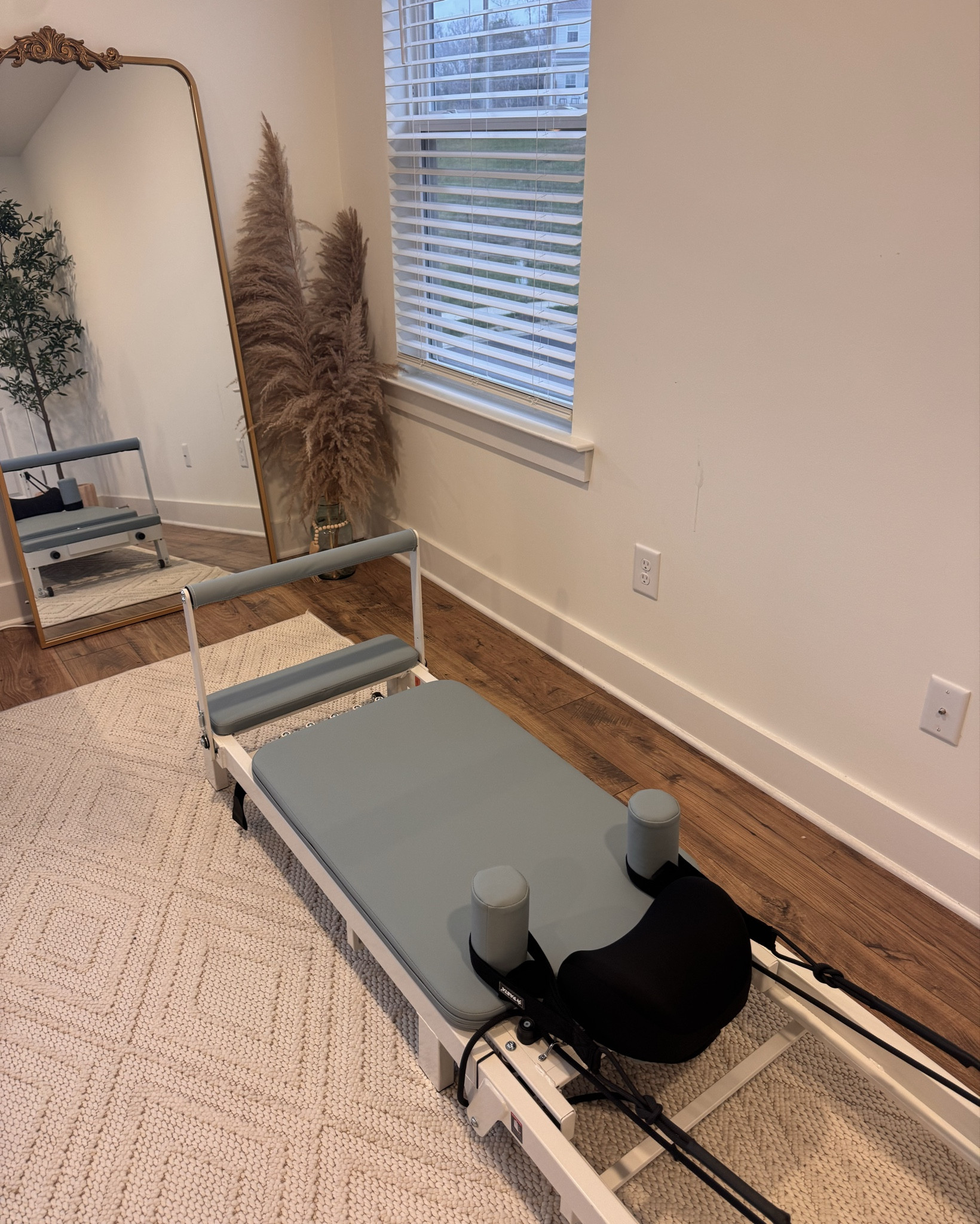 I am so happy to have my own Pilates Reformer now at home! Great quality and excellent price.  

Pilates, Pilates reformer, health, wellness 

#LTKfitnessgoals #LTKOver40 #LTKActive