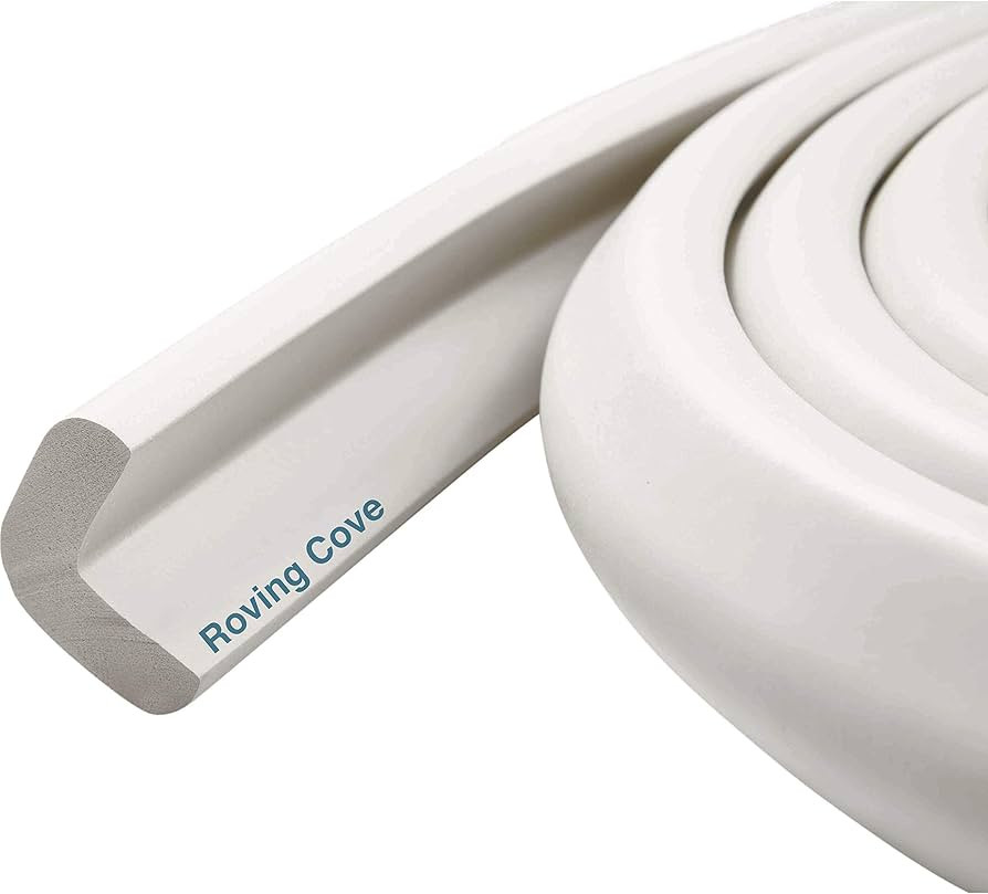 Roving Cove Edge Protector for Baby (6ft Large Edge Only), Hefty-Fit Heavy-Duty Soft Foam Furnitu... | Amazon (US)