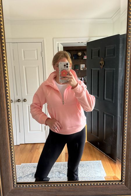 Spring Amazon sale find — 

Favorite Amazon pullover (similar to the lululemon scuba) is 20% off plus has a 10% coupon to clip.

I sized up one for a looser fit

Casual work from home or weekend outfit of the day

#LTKfindsunder50 #LTKsalealert #LTKSeasonal