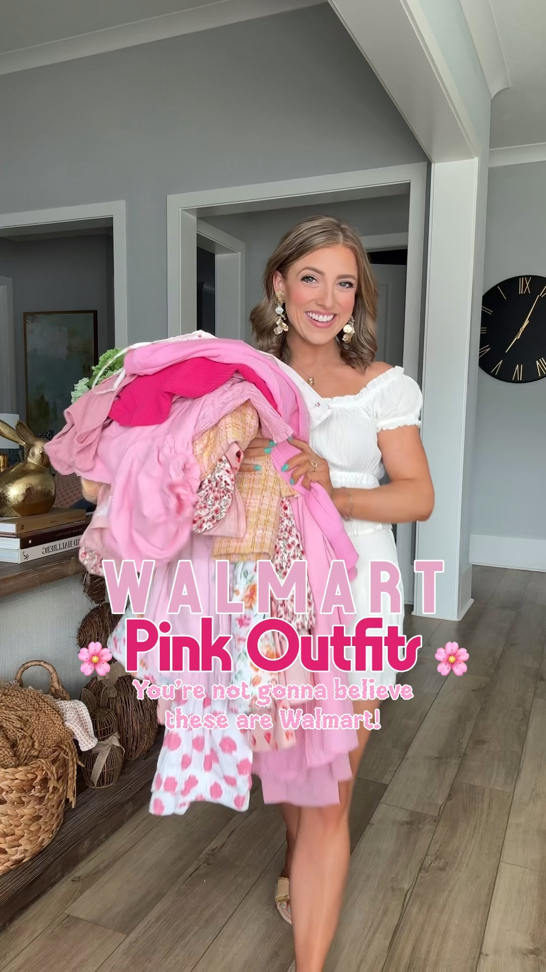 Spring pink finds always get me 🌸💗 and this haul is FULL of them!! Sharing 14 head to toe Walmart outfits all featuring the cutest new pink arrivals — and every single piece is $35 and under 🙌 These look so high-end but the prices are unreal. Dresses, matching sets, denim, tops, shoes, and accessories… all styled from head to toe on Walmart.

I love that almost everything comes in multiple color options, so if pink isn’t your thing you can still grab the same styles in other colors. These are perfect for spring outfits, Easter looks, vacation outfits, everyday mom life, and easy cute outfits that don’t take much effort.

If you love that Anthro / boutique / Tuckernuck look for less, this haul is SO good. So many easy pieces you can mix and match all season long.

Everything is linked in LTK  🤍

#walmartfashion #walmartfinds #walmartstyle #springoutfits #pinkoutfits #affordablefashion #budgetfashion #outfitideas #momstyle #everydayoutfits #walmarthaul #springfashion #lookforless #ltkstyle #walmartnewarrivals #under35 #casualoutfits #springhaul

#LTKPetite #LTKootd