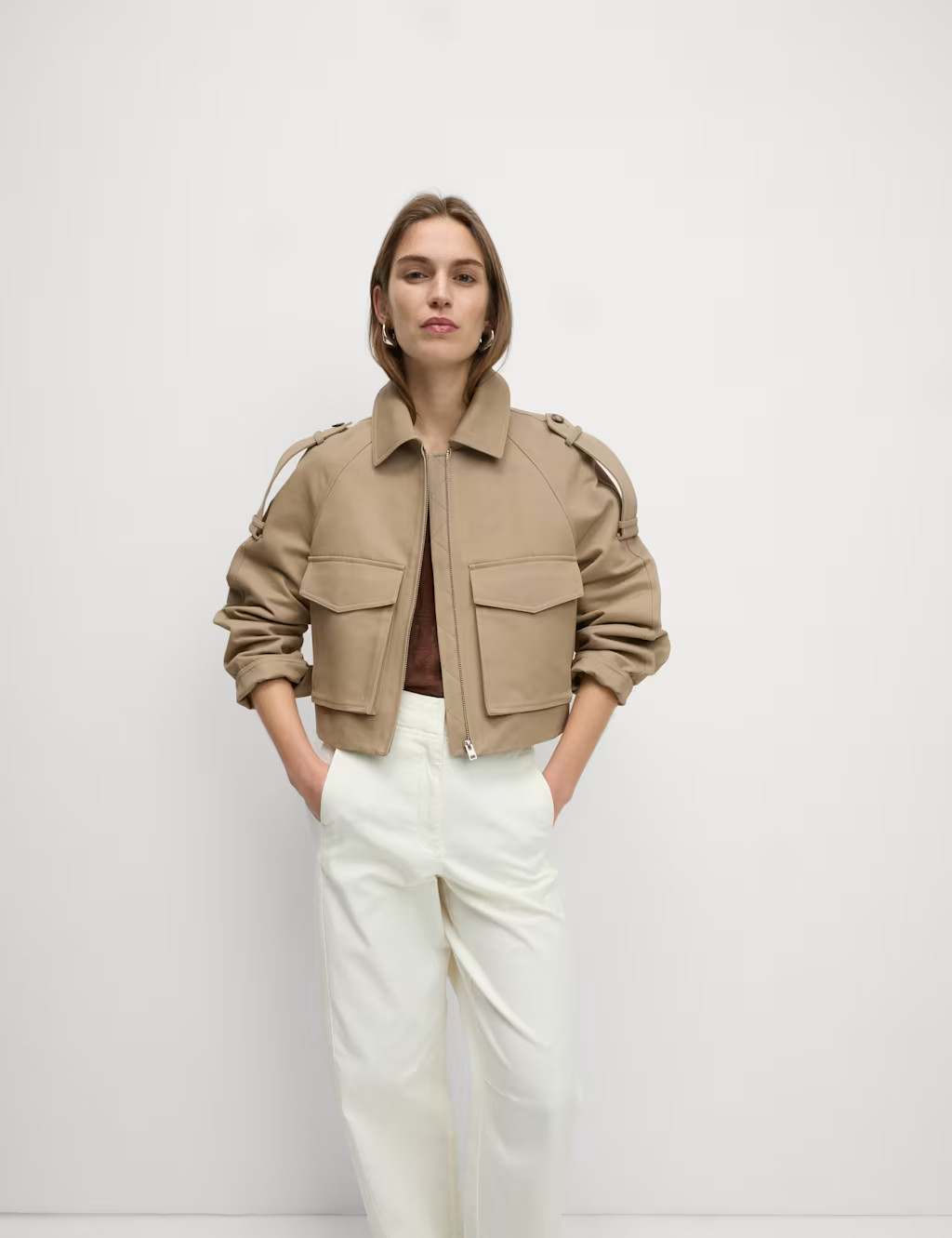 Pure Cotton Utility Trucker Jacket | Marks & Spencer (UK)