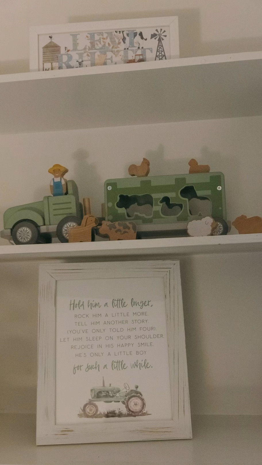In honor of closing on our farm sweet farm a year ago yesterday 🚜🌾… here are some ✨farm details✨ that our sweet friend @briannawarrenphotography captured of our Sweet Baby Levi Rhett’s precious farm-inspired nursery!! 🐴🌱🐮🌻🐓 Such a sweet season of our lives adding another tiny newborn to our crew of #littlecountryboys !! 🤱🩵👶🏼🐑💫🌿 #newbornphotos #nurserydetails #farmthemednursery #farmnursery #newborndays #farmsweetfarm

PS. Linking 🔗 all of these 🌾🚜 farm nursery 🚜🌾 items and decor pieces over on my @shop.ltk app so you can follow along and shop all things motherhood, family, baby, and lifestyle there!! 🛍️💫🌿✨

#LTKBaby #LTKHome #LTKFamily