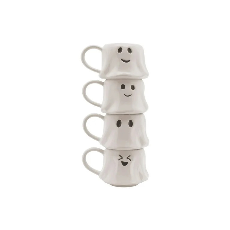 Way To Celebrate Halloween Ghost Mug Stack | Walmart (US)