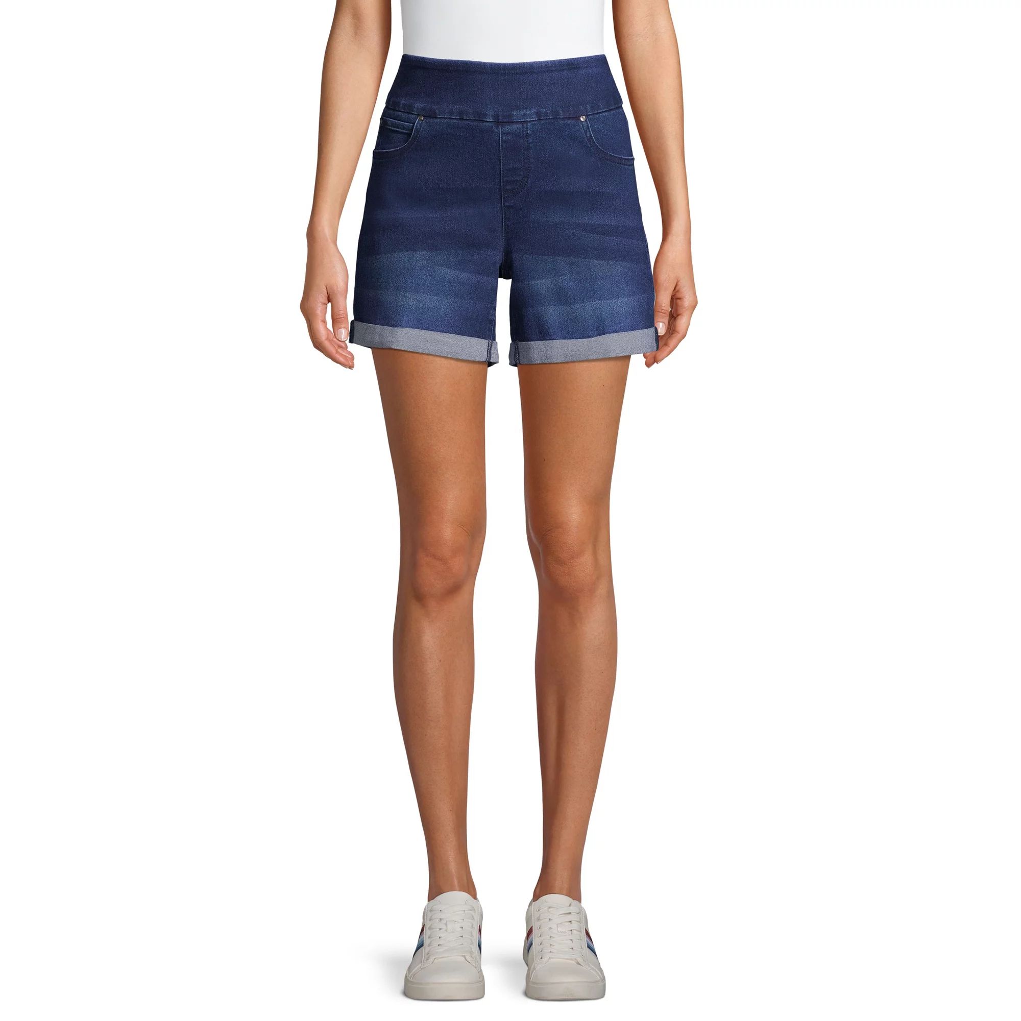 Time and Tru Women's Pull On Shorts | Walmart (US)