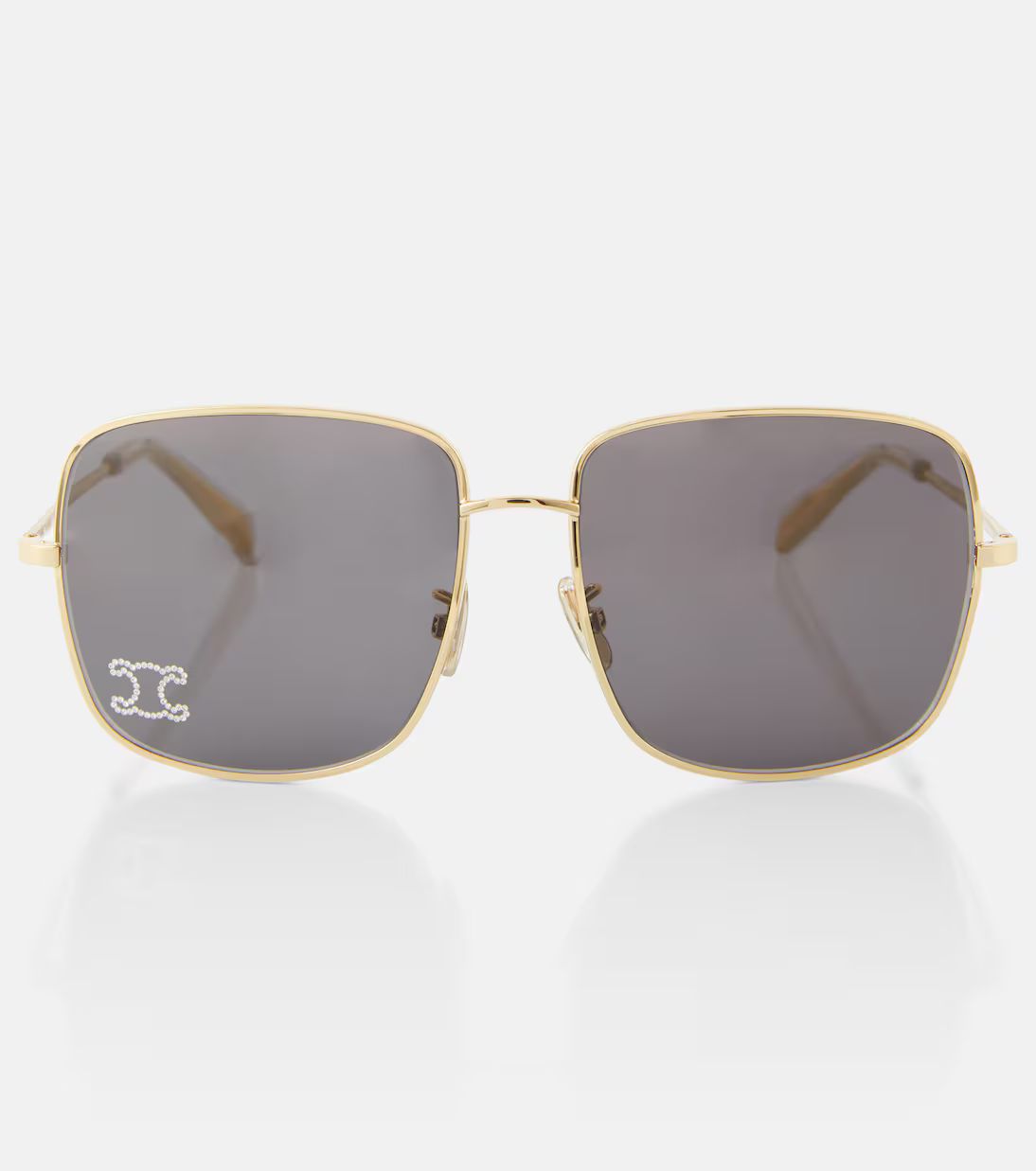 Triomphe Rhinestone 01 oversized sunglasses | Mytheresa (US/CA)