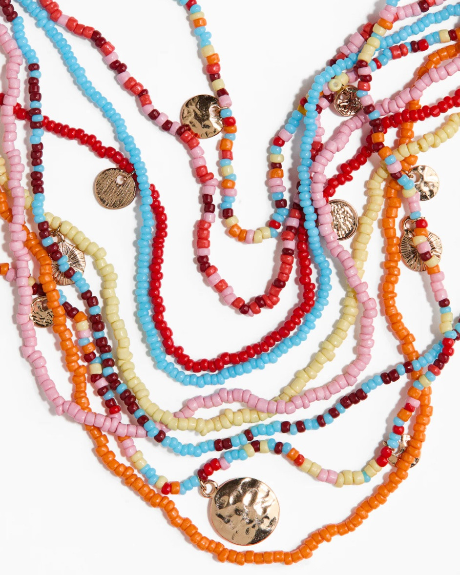 Colorful layered beaded necklace

#LTKSeasonal