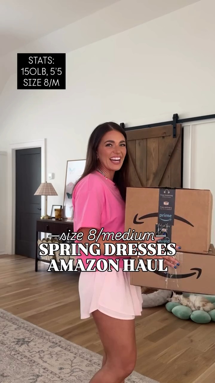 Spring dress haul! Easter dress or spring wedding! My stats: 29” waist, 36.5” bust, & 40” hips. I’m 5’5 🌸 All dresses are TTS - M 🌸 Shoes TTS. Sticky bra covers & fave bra TTS - M. Fave shaping shorts TTS - M & full coverage undies size L. 

 #LTKdayinmylife #LTKgrwm #LTKootd