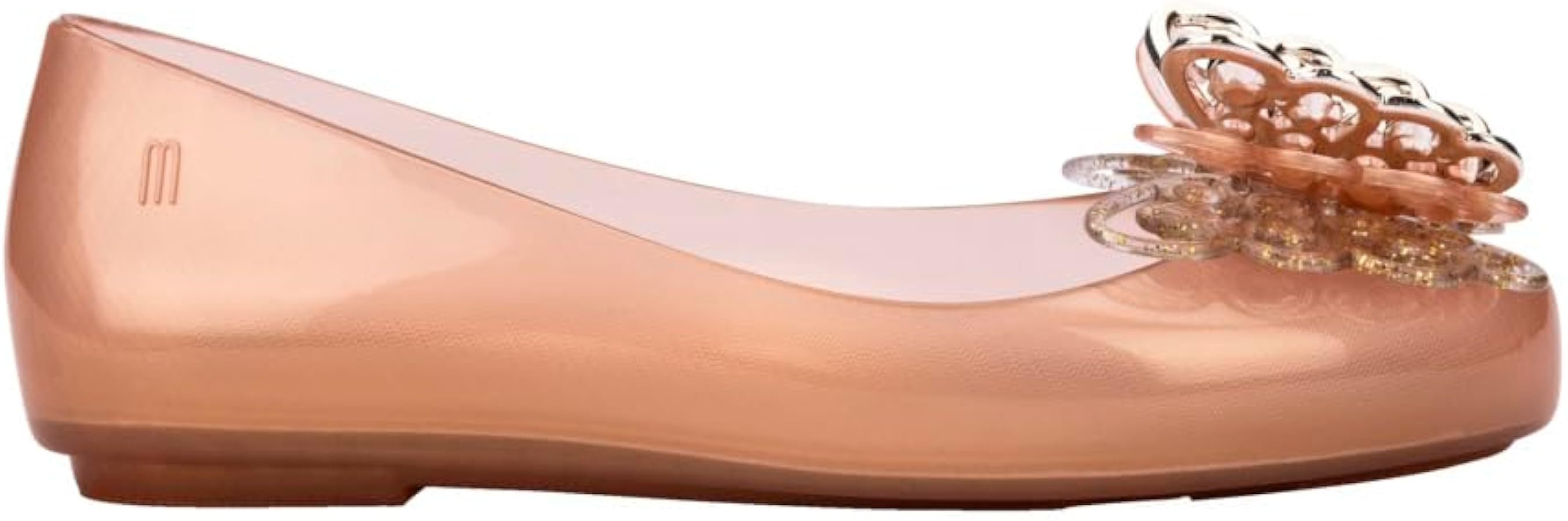mini melissa Sweet Love Fly Jelly Flats for Girls- Girl's Ballet Flats w/Butterfly Design, Baller... | Amazon (US)