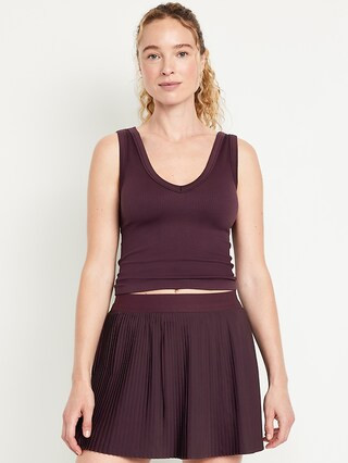 Exhale Seamless Fitted Rib Tank | Old Navy (US)