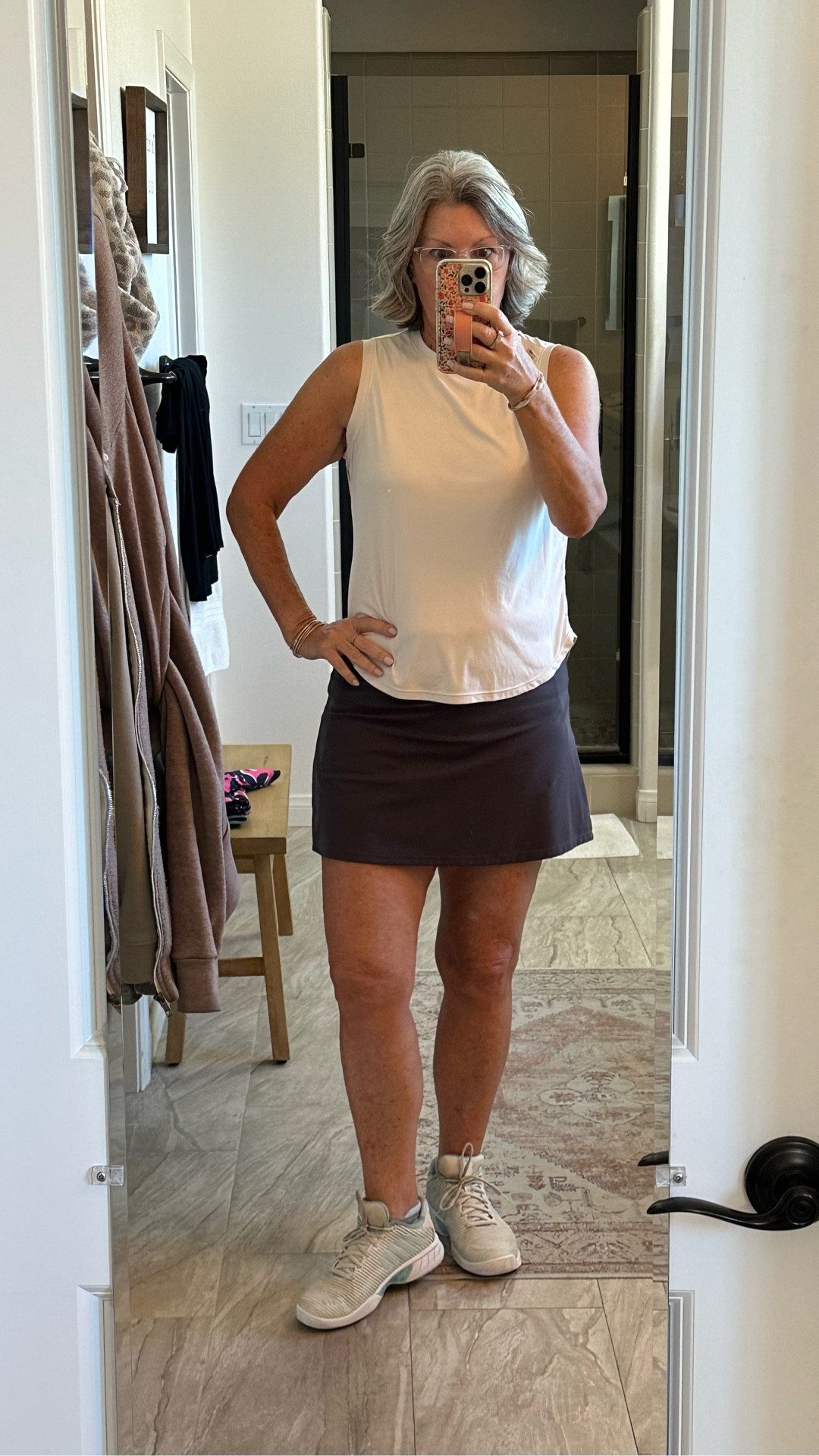 I'm off to play tennis this morning.  These cute pieces are comfortable, reasonably priced, and run true to size.  They would make great gifts for your favorite tennis or Pickleball player!

#LTKGiftGuide #LTKfitnessgoals #LTKActive