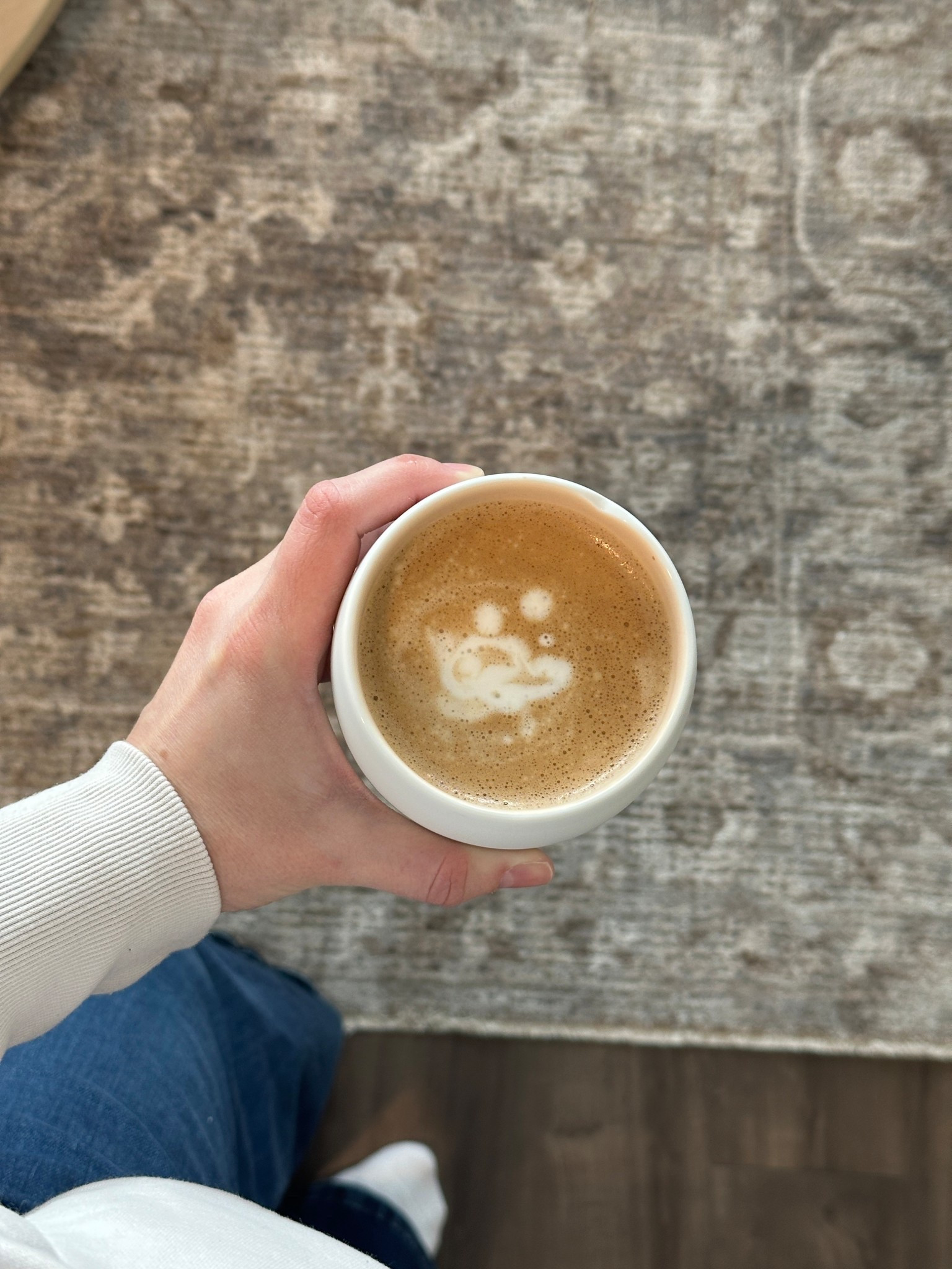 Daily espresso in my fav mug ☕️ 

#LTKdayinmylife #LTKmomlife #LTKmorningroutine