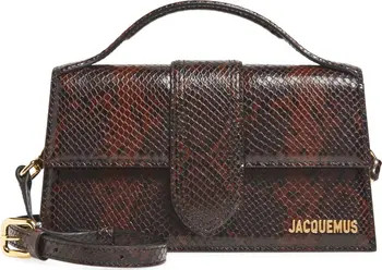 Le Grand Bambino Snakeskin Embossed Leather Shoulder Bag | Nordstrom