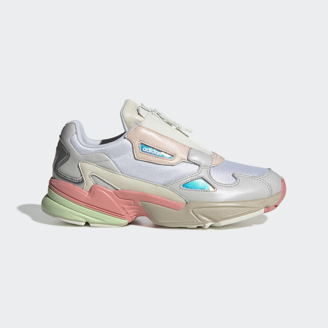 adidas Falcon Zip Shoes Cloud White 10 Womens | adidas (US)