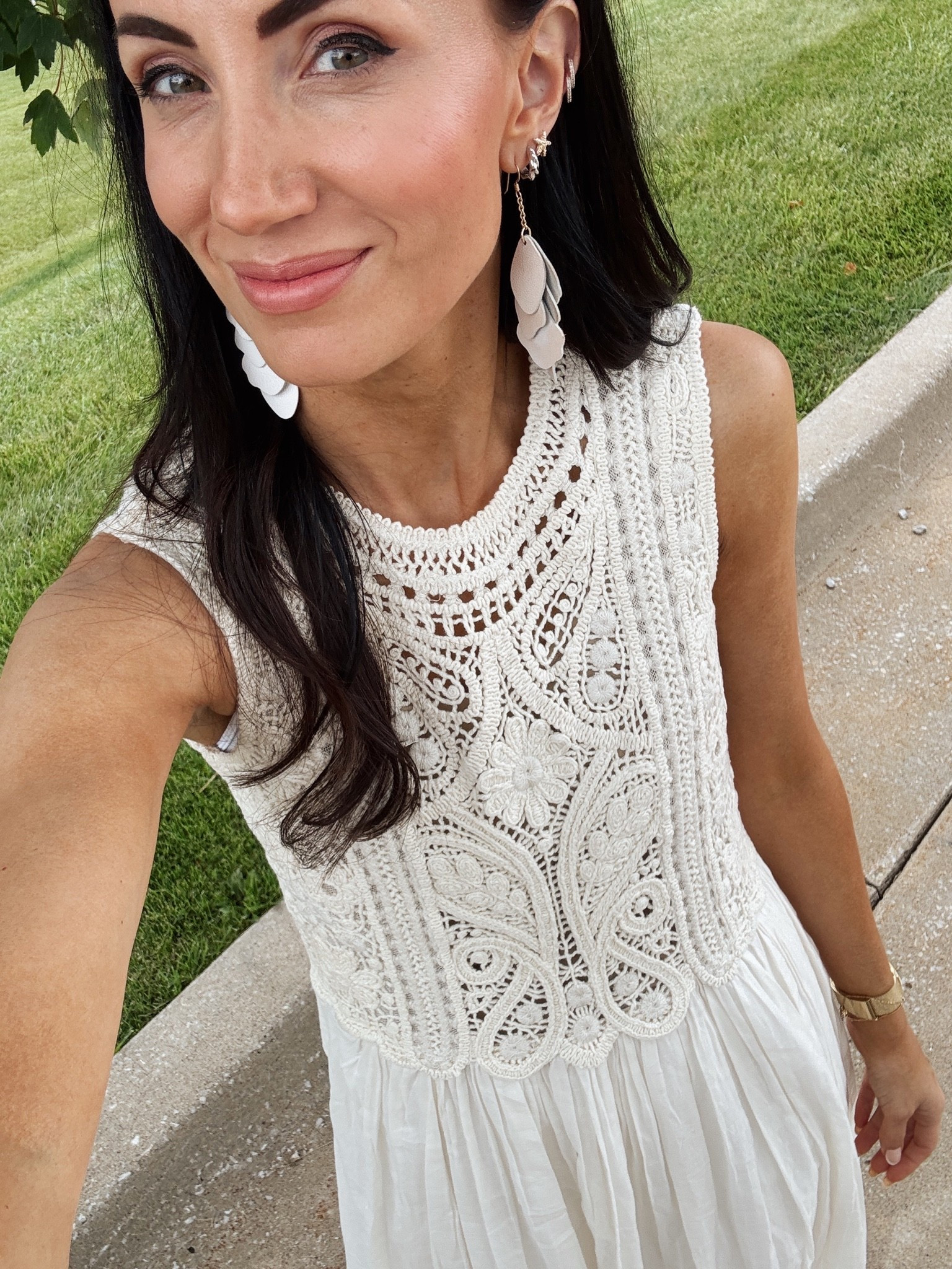The best crochet detail dress @Zara