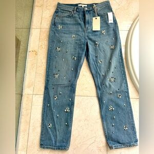 Joie jeans with pearls BNWT | Poshmark