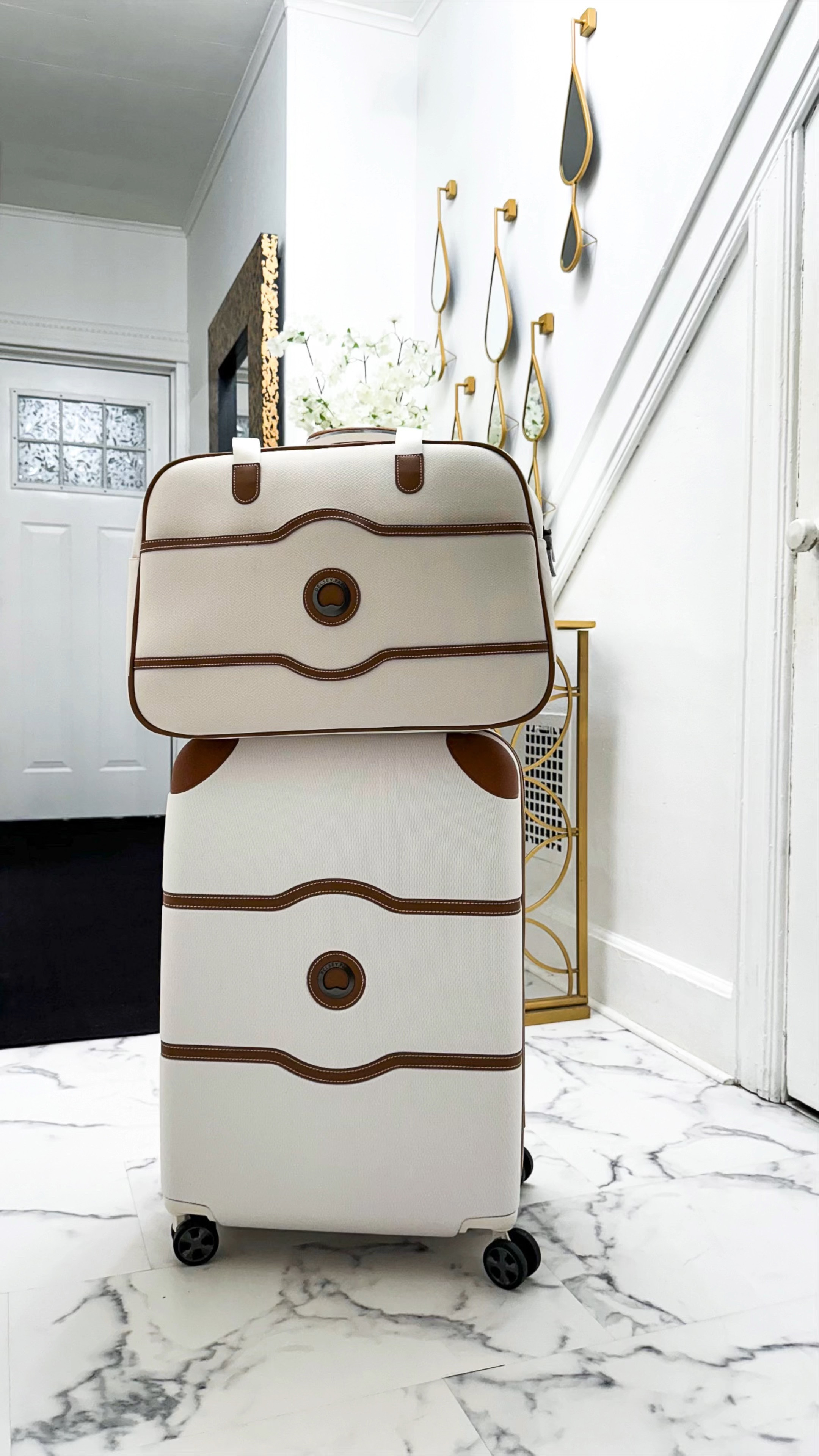 Nothing is as annoying as getting to your destination and realizing your luggage is all scoffed up and sometimes ruined😠
This simple hack is a step closer to making sure your luggage remains clean and new.
Luggage is currently 28% OFF🙌🙌🙌


#LTKItBag #LTKVideo #LTKTravel