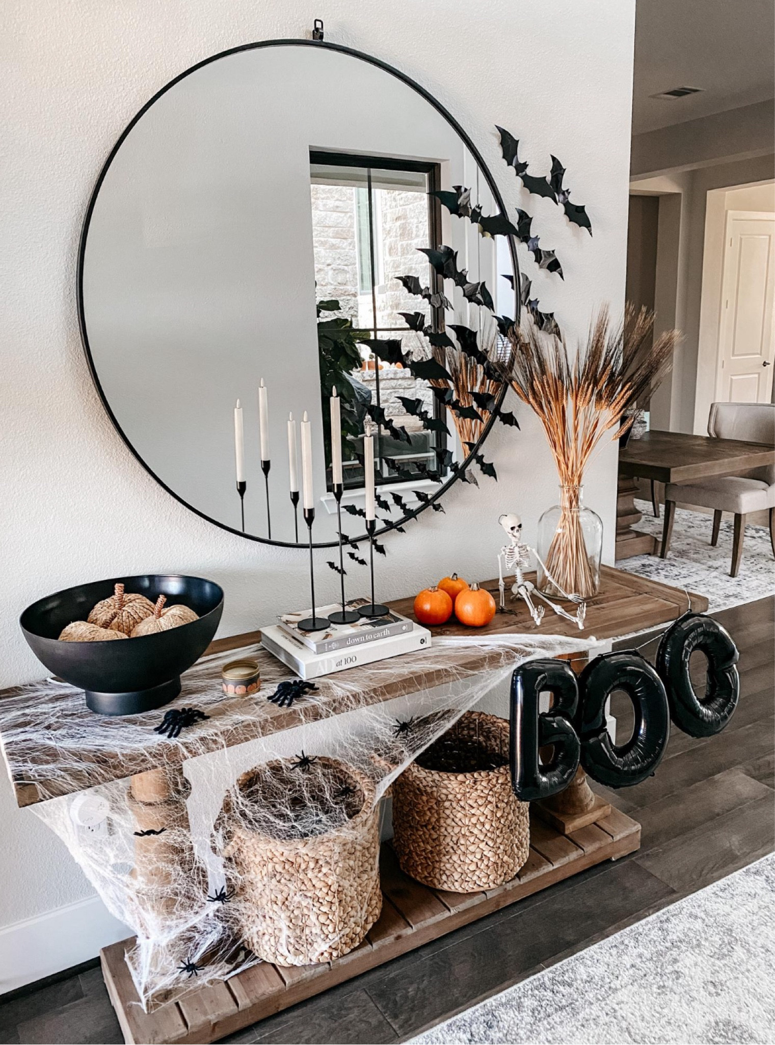 Halloween console table! So good!

#LTKHome #LTKFallSale #LTKStyleTip