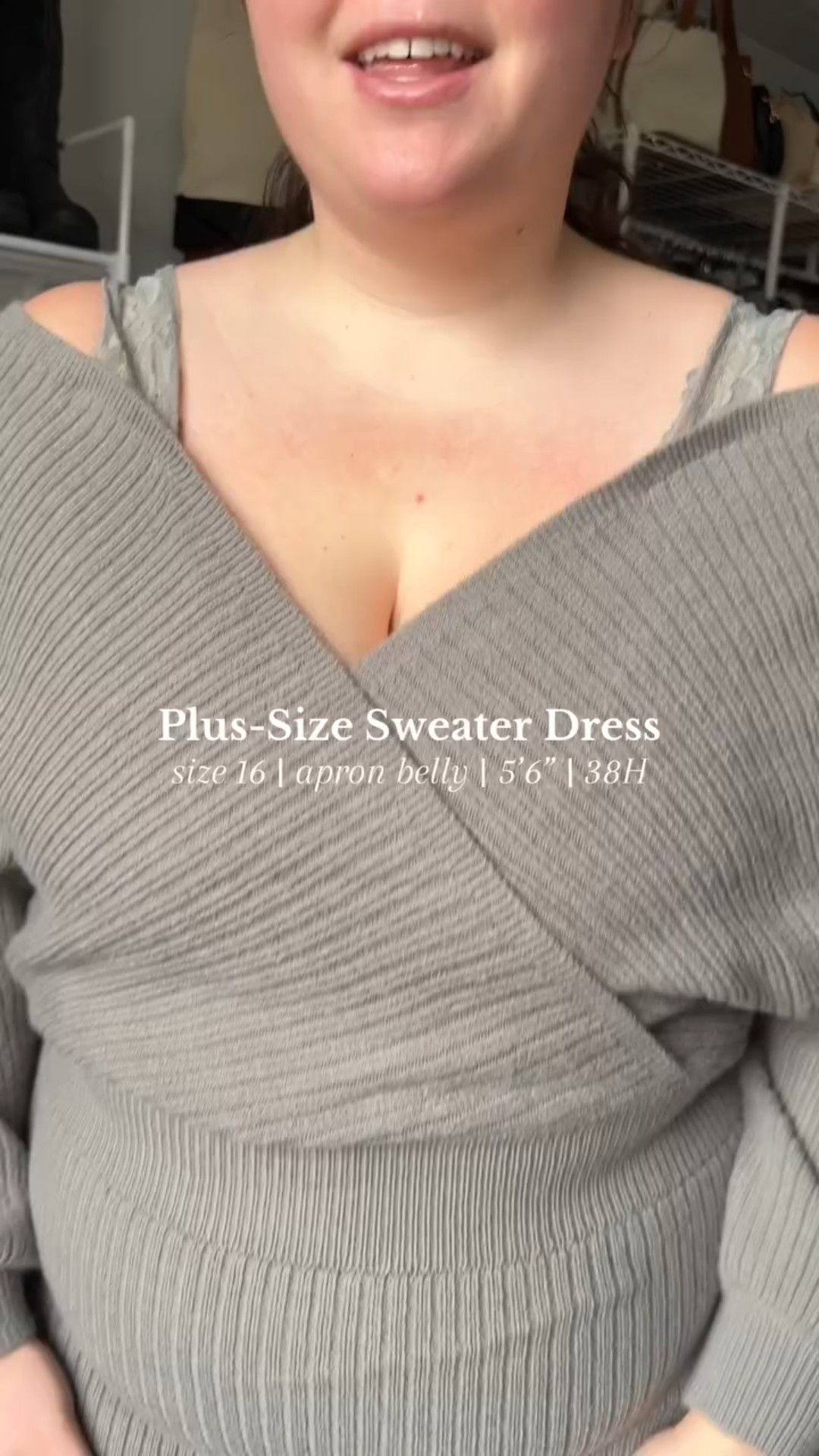 Plus size sweater dress for this winter ❄️ #sweaterdress #plussizedress #plussizesweaterdress #winterdress #TikTokShopCreatorPicks

#LTKSaleAlert #LTKPlusSize