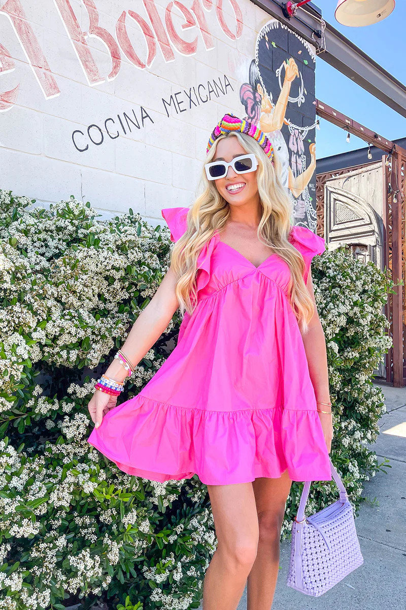 Seal The Deal Dress - Pink | The Impeccable Pig