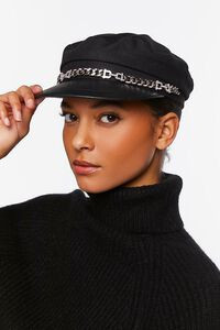 Rhinestone Chain Cabbie Hat | Forever 21 (US)