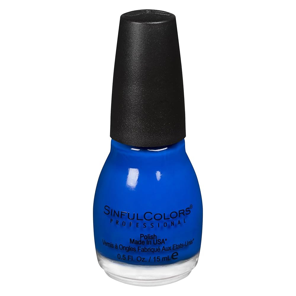 Sinful Colors Professional Nail Polish, Endless Blue, 0.5 fl oz | Amazon (US)