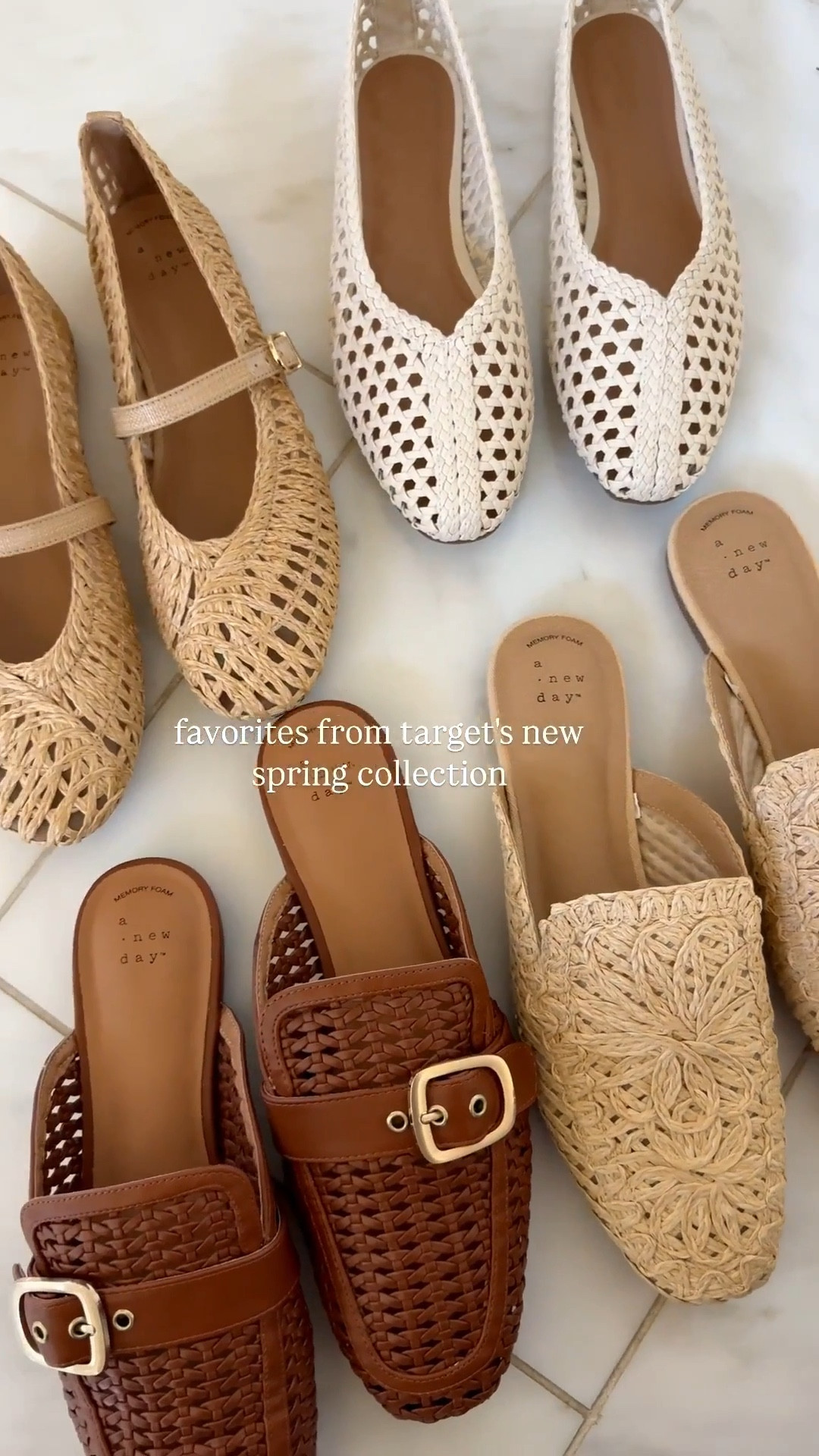 Obsessed with these new @Target spring shoes ✨ Including a best seller of the week — such good everyday styles.