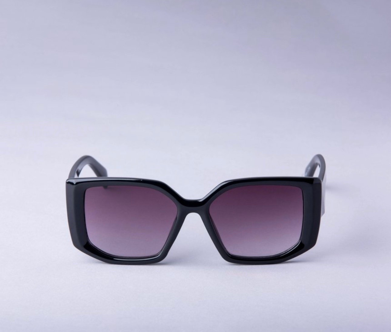 Women's Angular Square Sunglasses - A New Day™ Black: UV Protection, Recycled Plastic Frame

#LTKgrwm #LTKootd #LTKSpringSale
