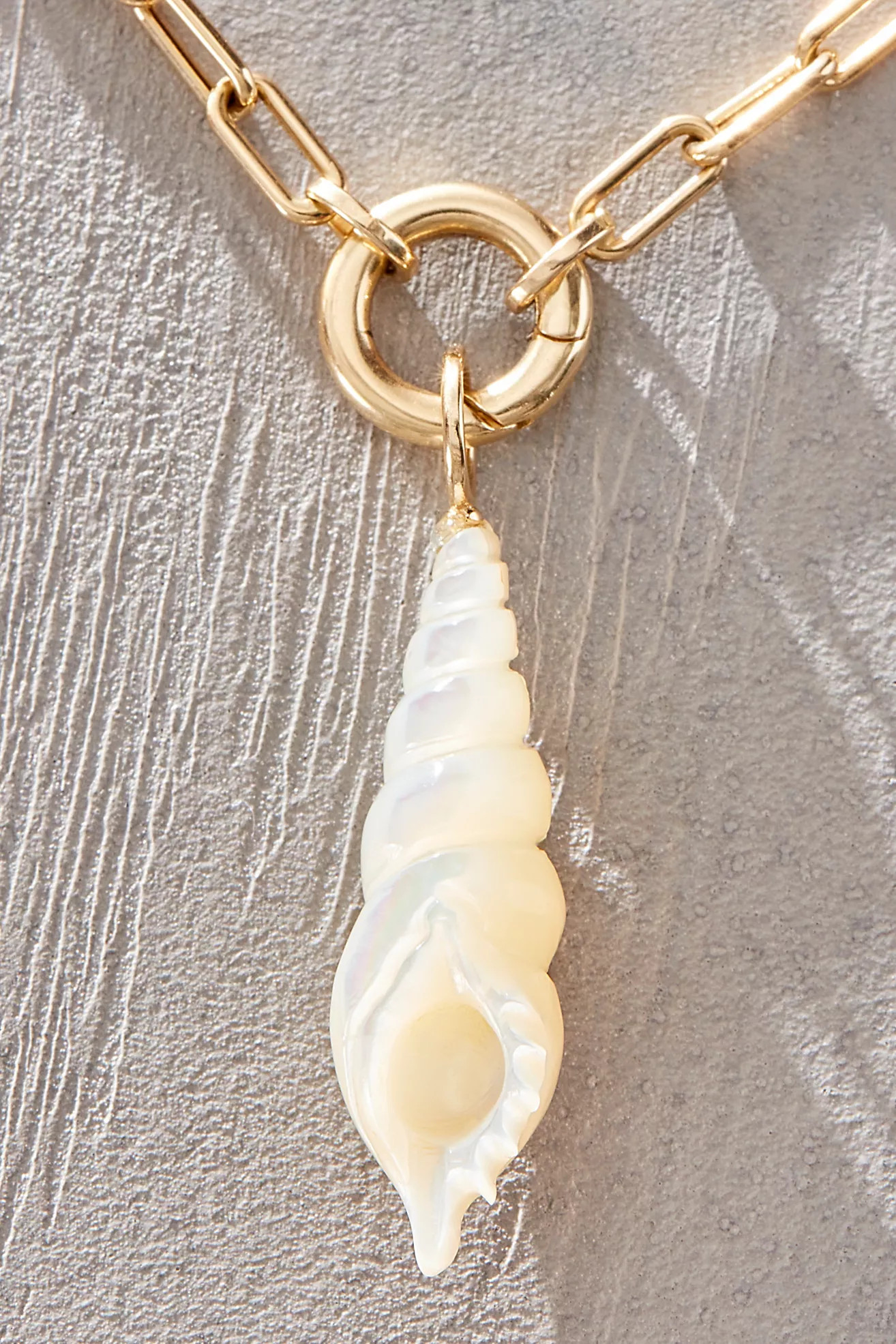 Maura Green Spiral Shell Charm | Free People (Global - UK&FR Excluded)