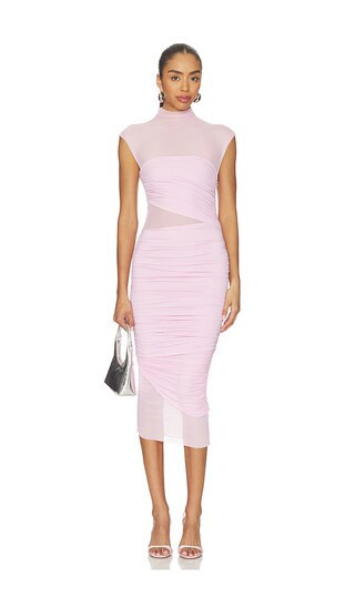 SEROYA Tabitha Dress in Pink. - size S | Revolve Clothing (Global)