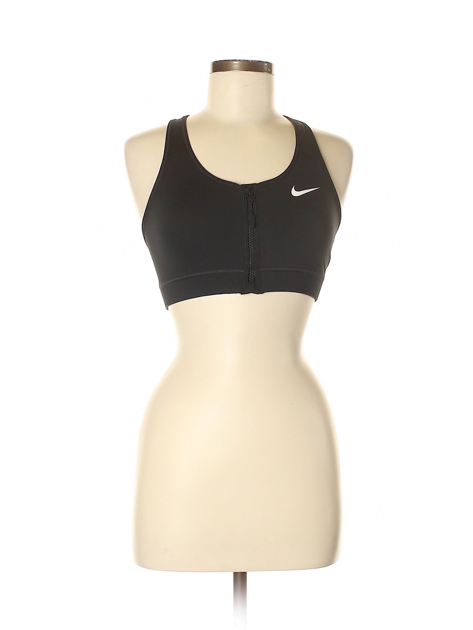 Nike Sports Bra Size 8: Black Women's Activewear - 44076433 | thredUP