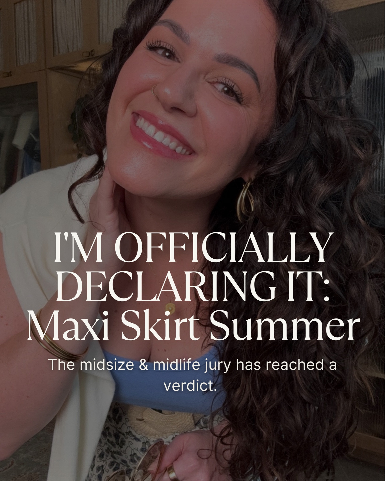 The committee has voted and it's officially Maxi Skirt Summer

#LTKMidsize #LTKSeasonal