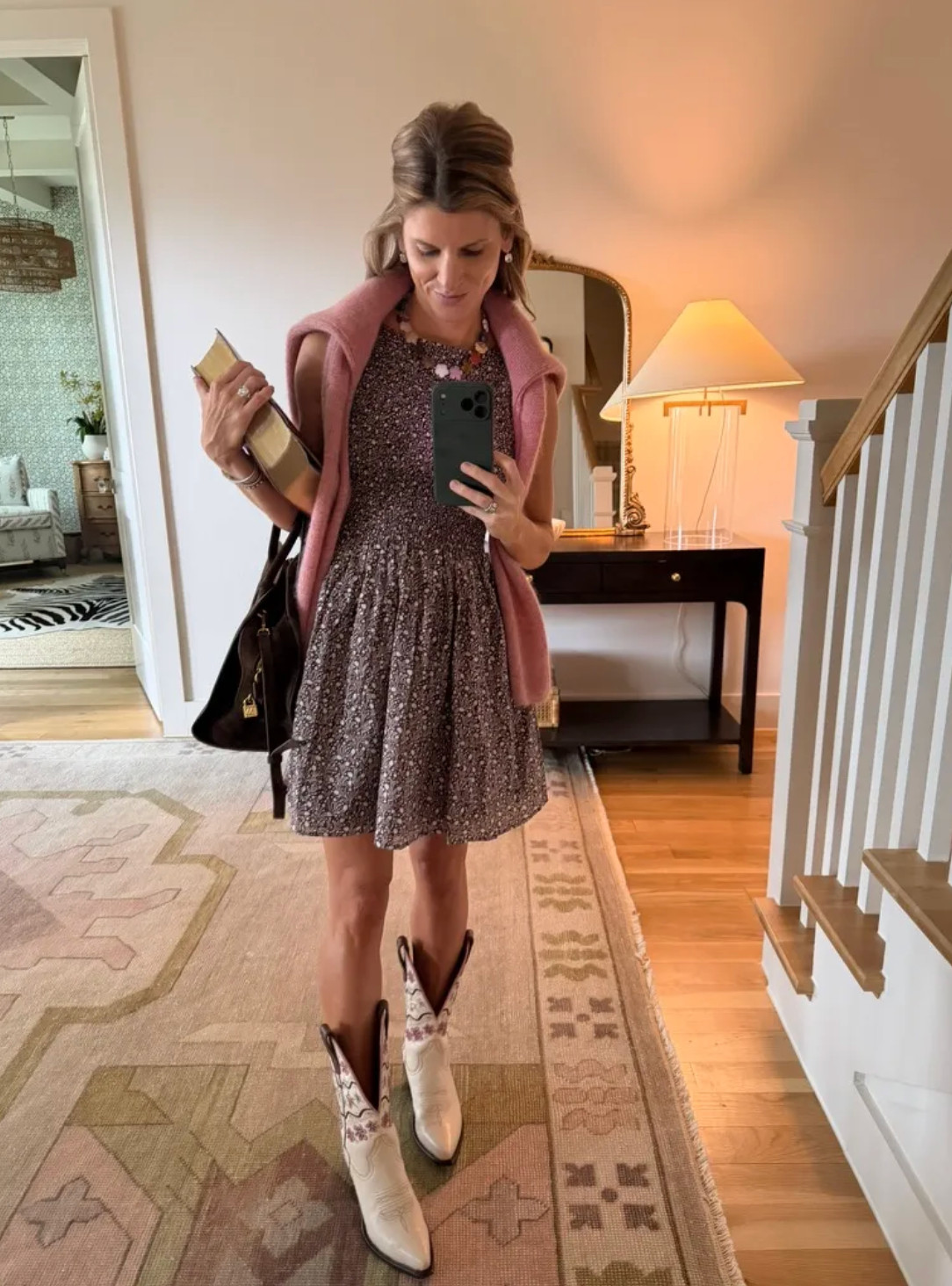 HillHouse smock dress 

 