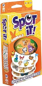 Zygomatic Spot It! Animals (2024 Refresh) - Eco-Blister Edition, 5-in-1 Visual Perception Game fo... | Amazon (US)