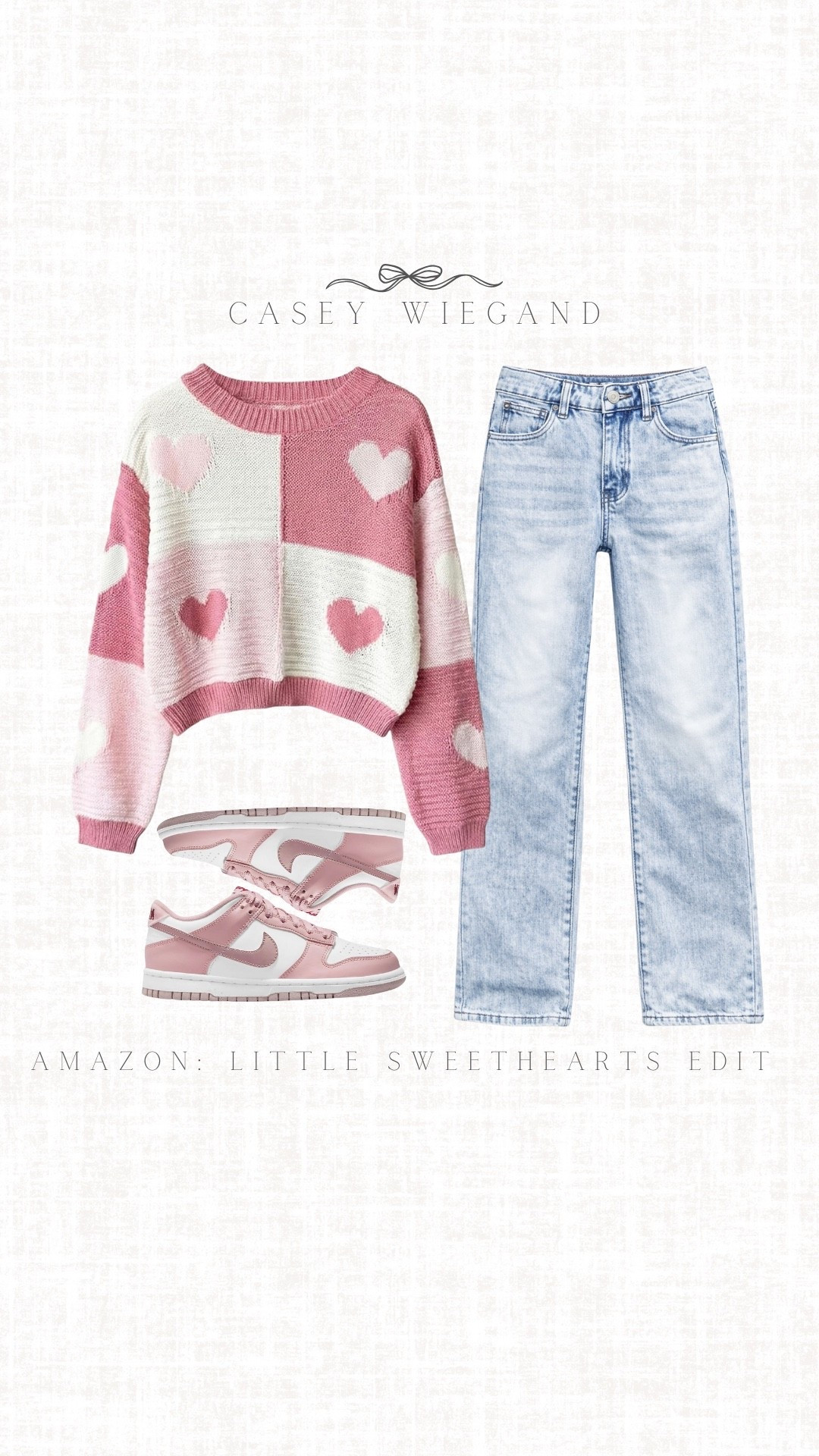 Sweetheart vibes are in full swing with this Amazon find! Perfect for your littles cute and cozy look. #CozyPink

#LTKSeasonal #LTKSaleAlert #LTKFindsUnder50