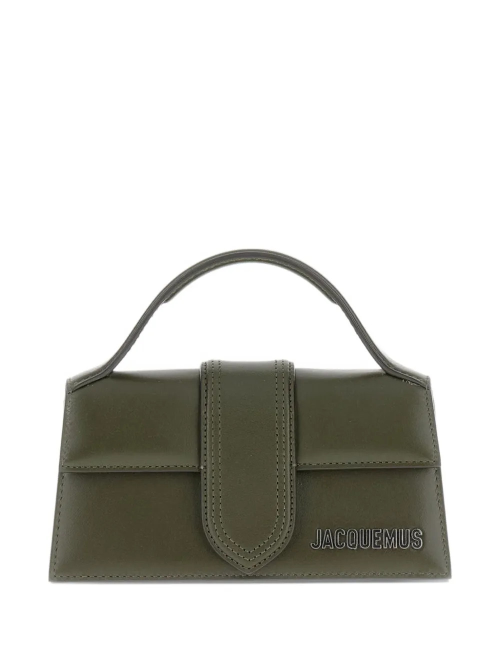 Jacquemus leather top-handle shoulder bag - Green | Farfetch Global