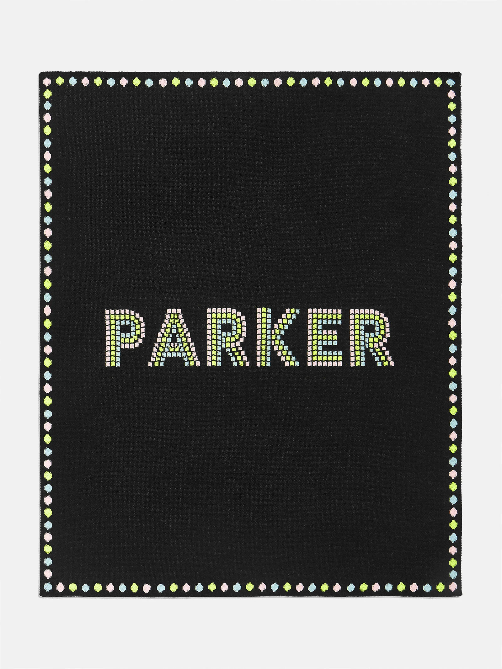 Baby Steps Kids' Blanket - Black/Multi | BaubleBar (US)