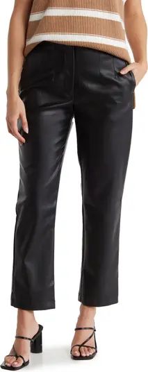 Faux Leather High Waist Pants | Nordstrom Rack