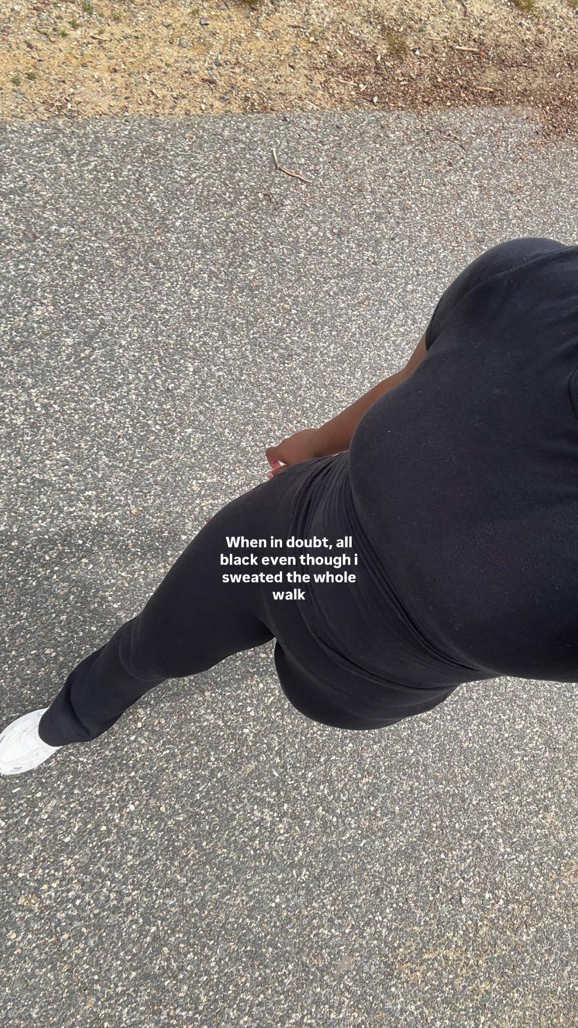 Can never go wrong with an all black workout fit 🫶🏾 size 6 in bottoms size M in top 

#LTKStyleTip #LTKSeasonal #LTKActive