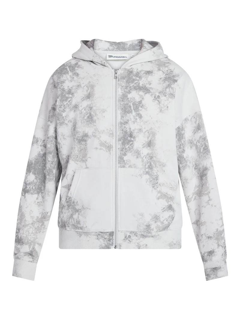 No Boundaries Zip Hoodie with Long Sleeves, Men's XS-5XL | Walmart (US)