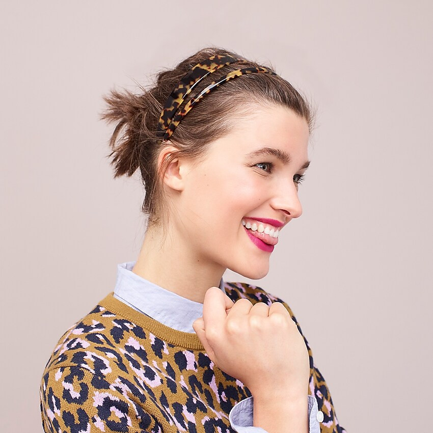 Tortoise headband | J. Crew US